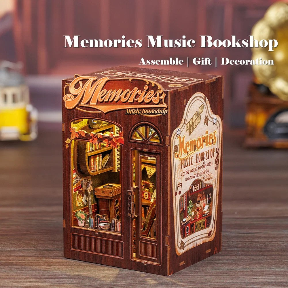 DIY Book Nook Kit | Memories Music Bookshop