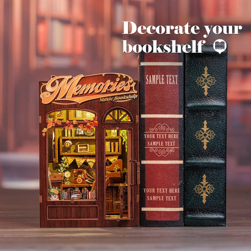 DIY Book Nook Kit | Memories Music Bookshop