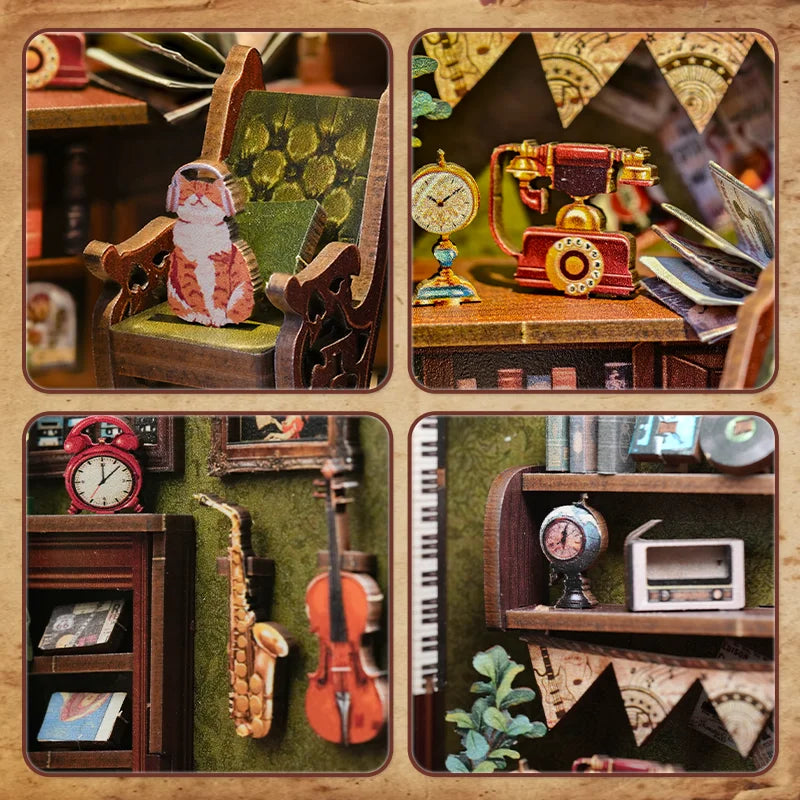 DIY Book Nook Kit | Memories Music Bookshop