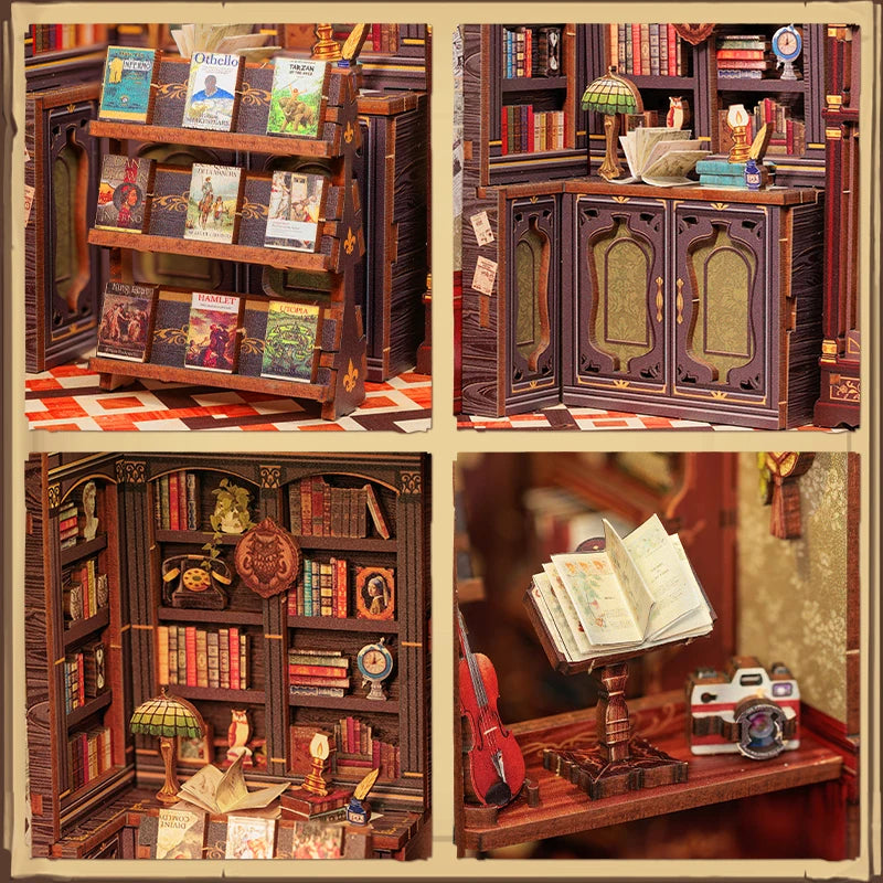 DIY Book Nook Kit | Bookshop Memories