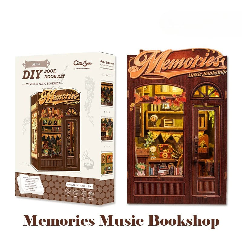 DIY Book Nook Kit | Memories Music Bookshop