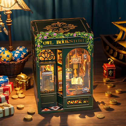 DIY Book Nook Kit | Owl Bookstore
